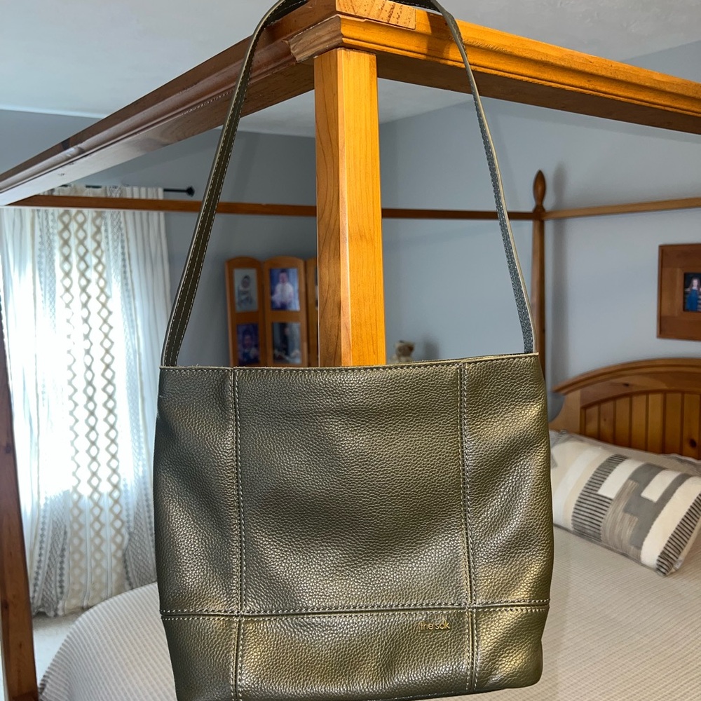 The Sak Olive Green Shoulder Bag
